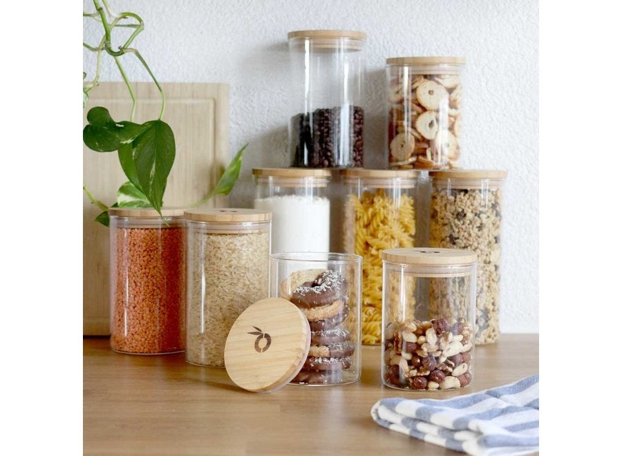 Storage jar - different sizes - 3 pieces
