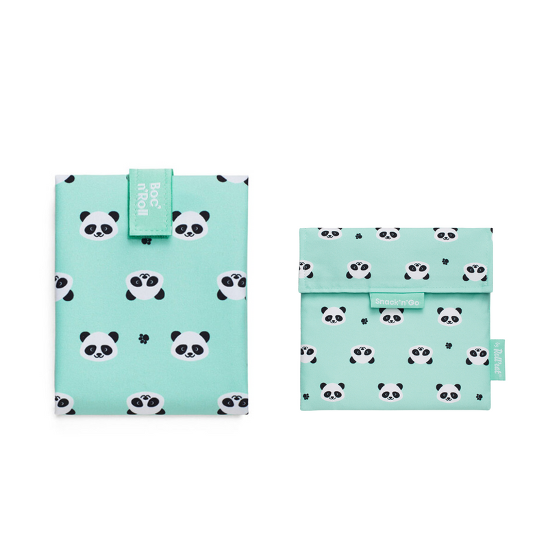Snack'n'Go Panda + Boc'n Roll Panda