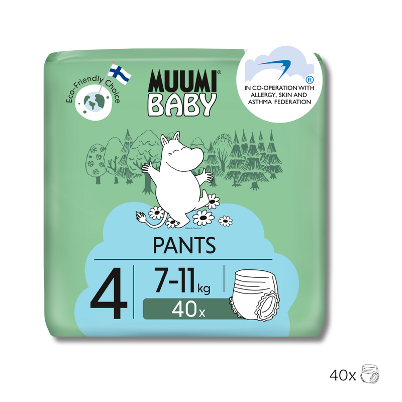 Eco Diaper Pants - size 4 - 7 to 11 kg