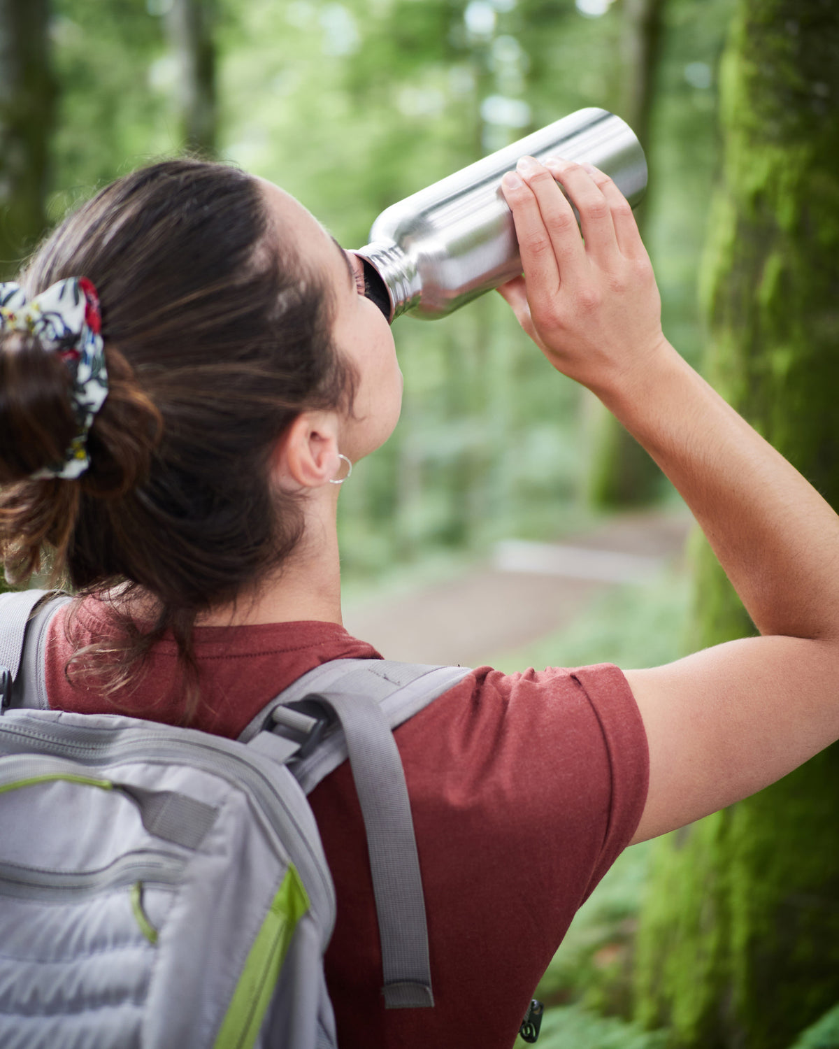 Stainless steel thermos bottle 750 ml - Single-walled insulation
