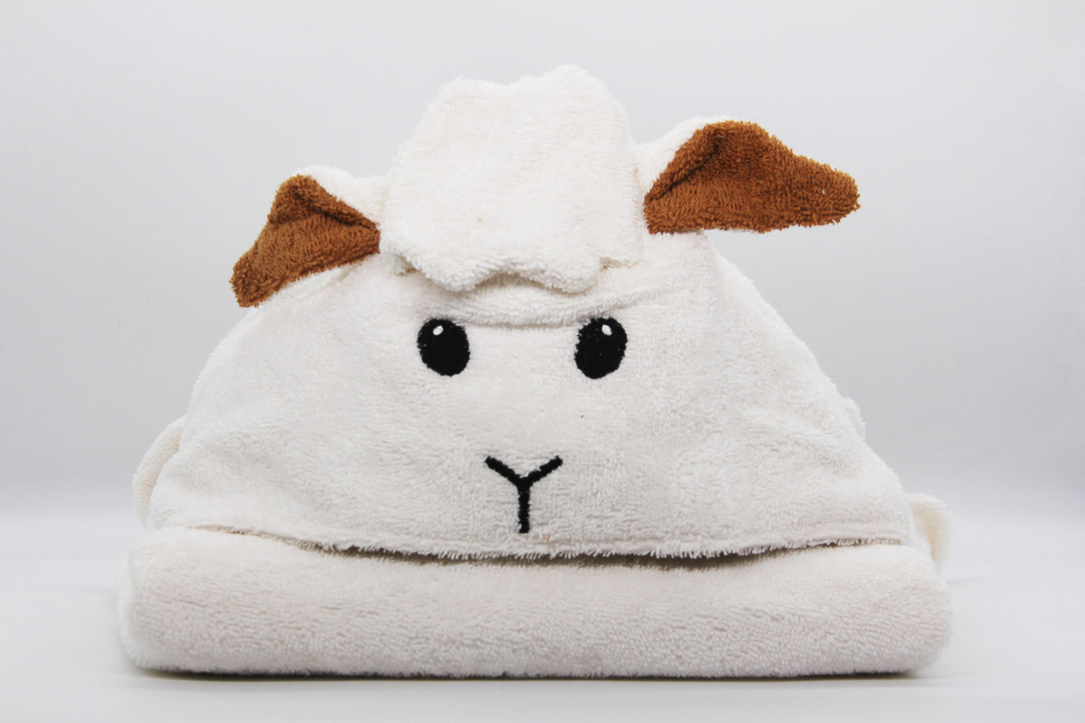 Bath poncho - Kids - Organic cotton - Stella the Sheep