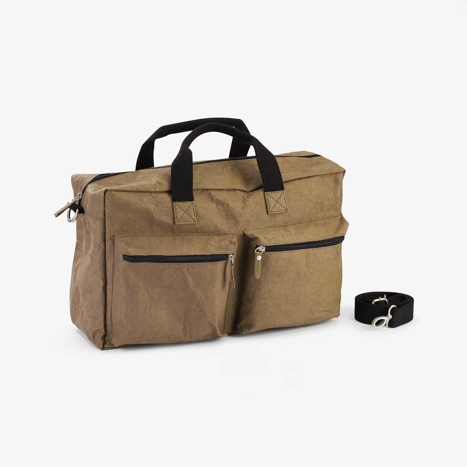 Colibries Chestnut Weekend Bag - Stone