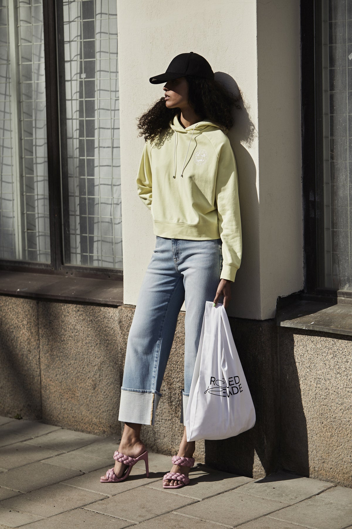 Shopping Bag – Upcycle – Lime