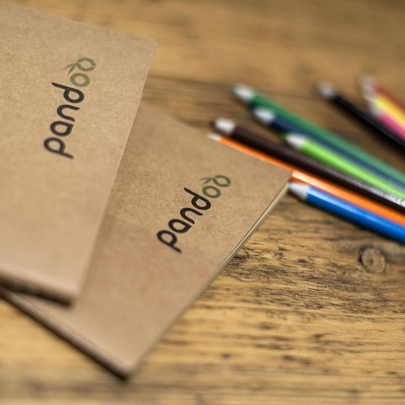 Pandoo bamboo notebook - A4