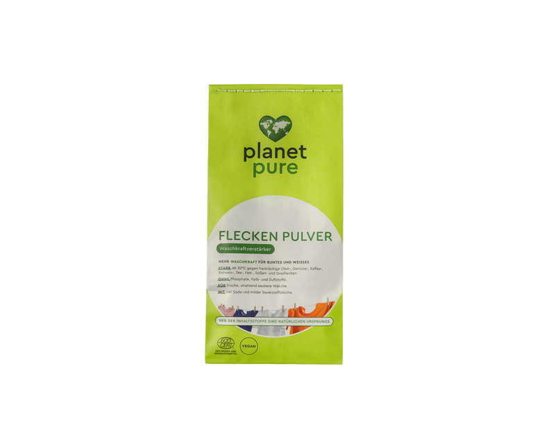 Planet Pure - Stain remover powder for colored laundry - 450 g