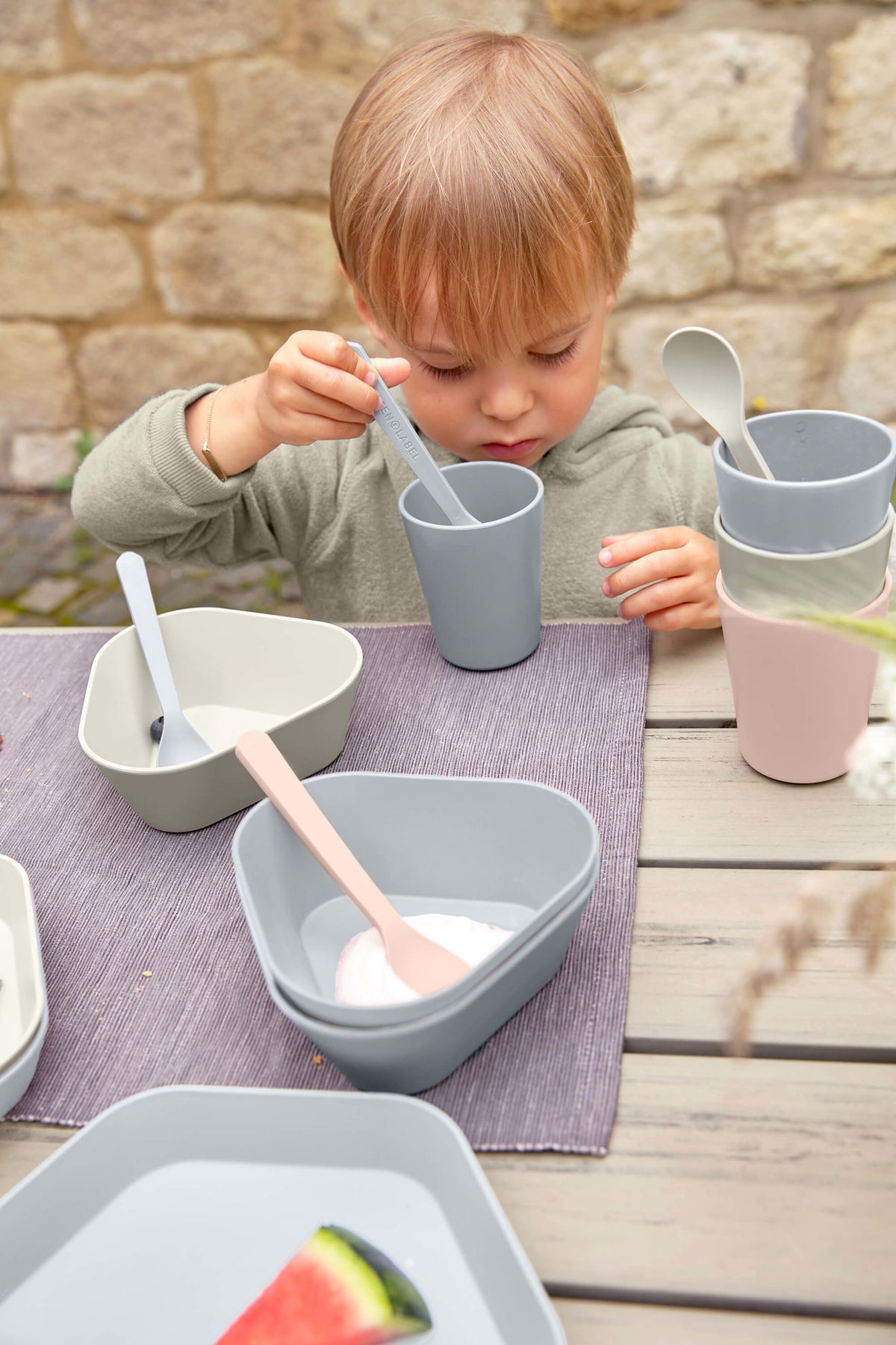 Children's bowl - GEO - Different colors - BPA-free