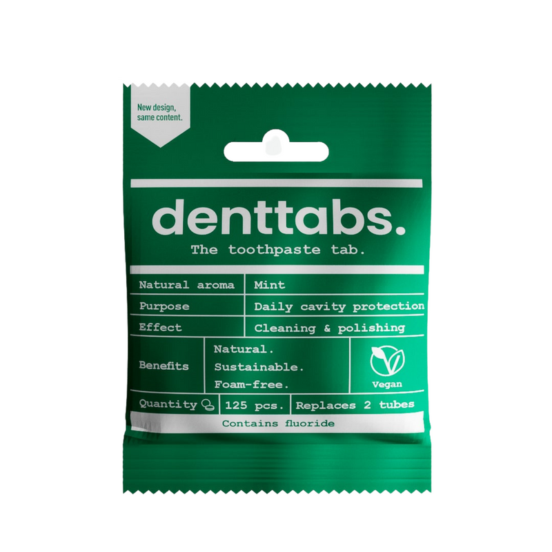 Toothpaste Tablets - Mint- With fluoride