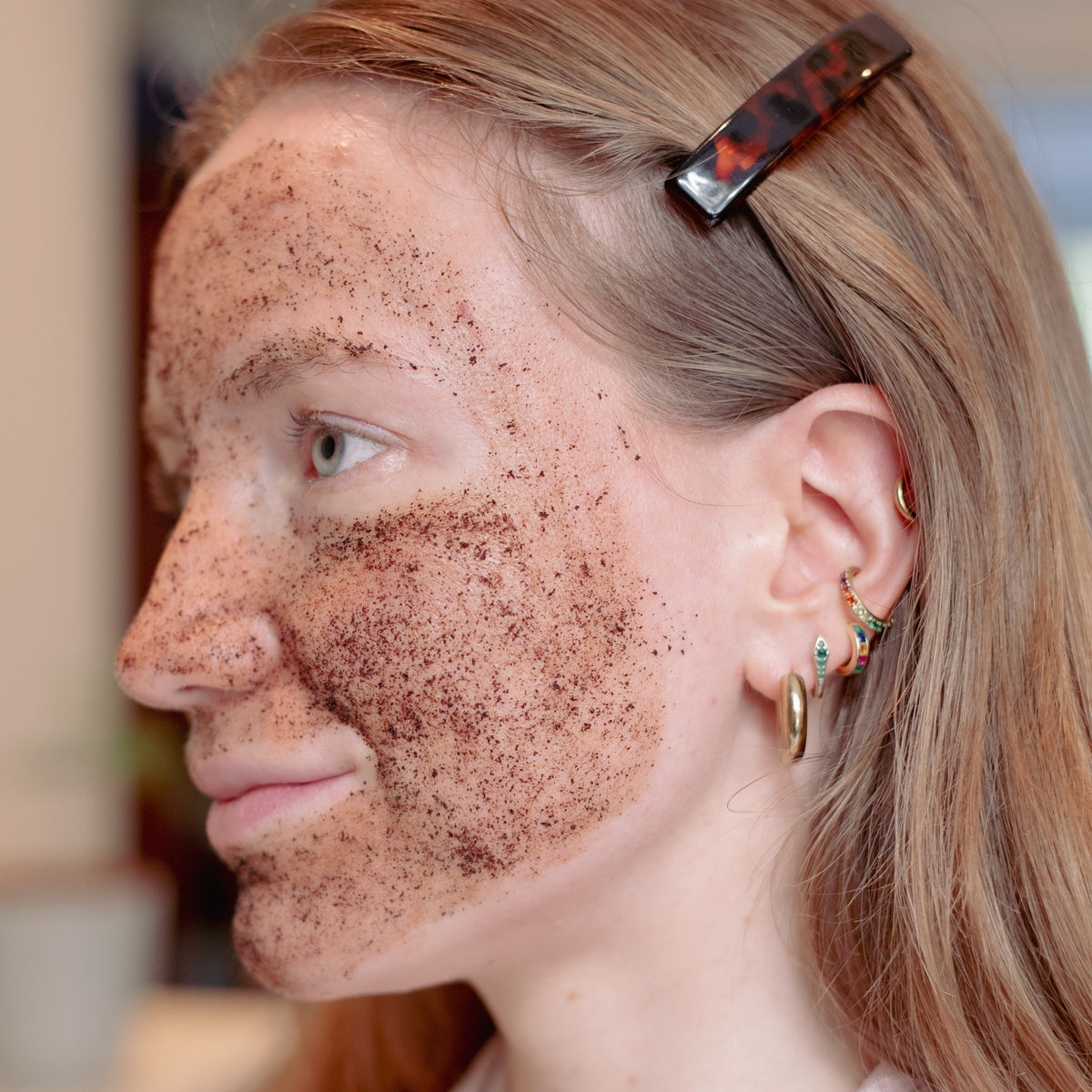 Night Cream & Coffee Face scrub - Upcycled Blueberries & Coffee Grounds